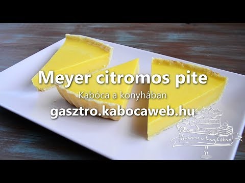 Videó: Hogyan Készítsünk Citromos Pitét