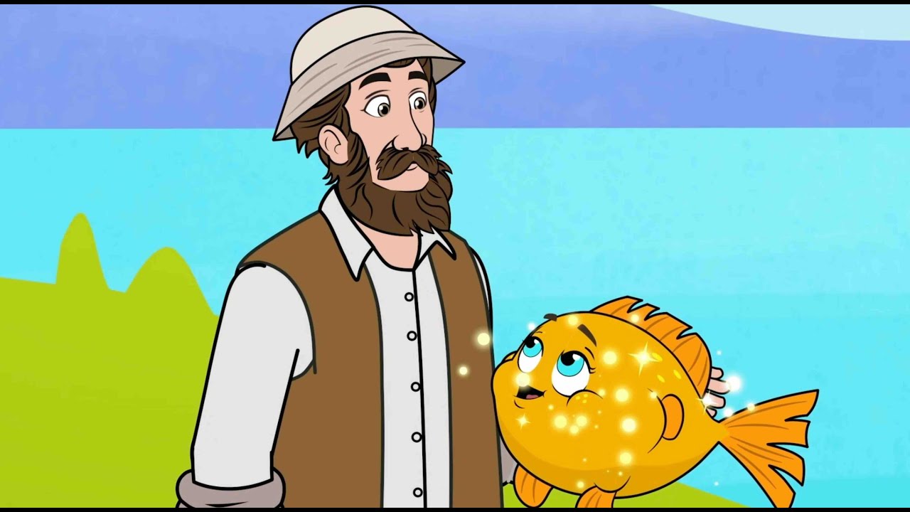 Le Pêcheur et sa Femme | Conte | Dessin Animé avec @lesptitszamis