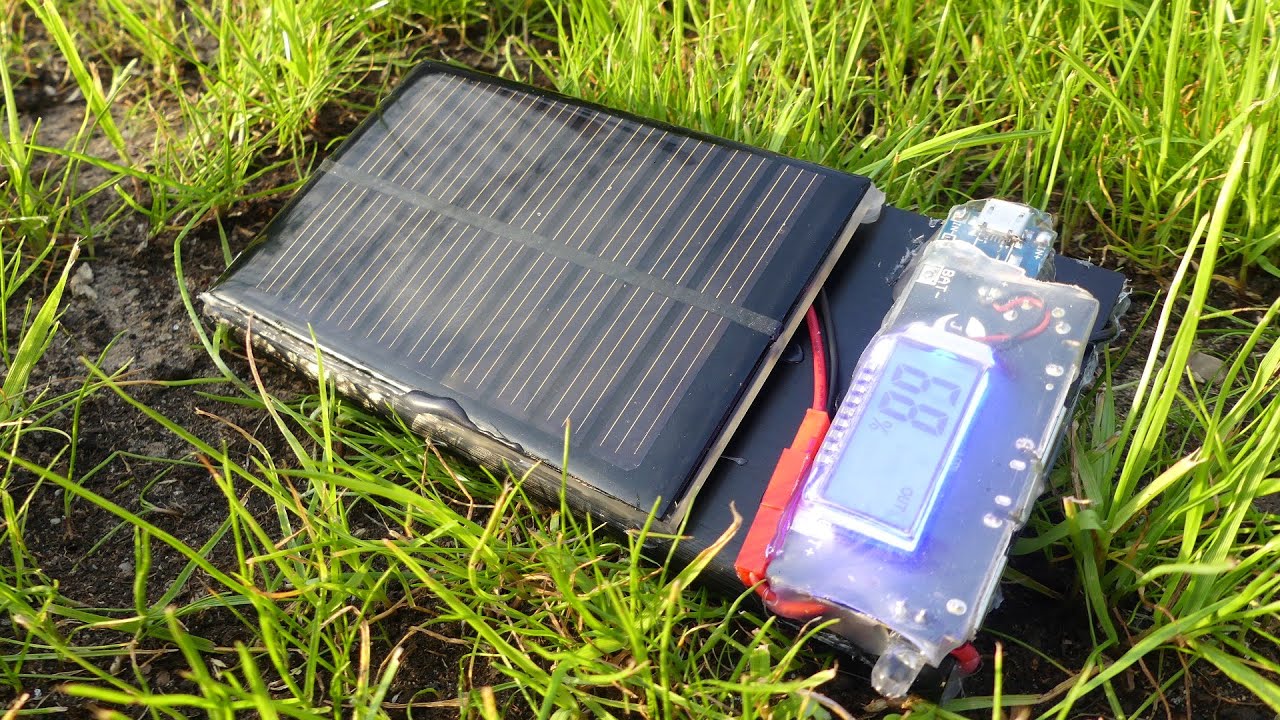 Building a DIY solar powerbank YouTube