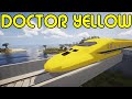 Minecraft Shinkansen Doctor Yellow Train | Real Train Mod