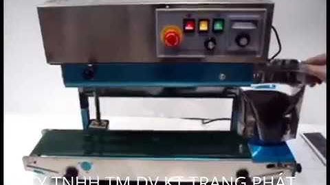 Máy hàn miệng túi liên tục giá rẻ TPACK   LH: 0919192595 Ms Quyên