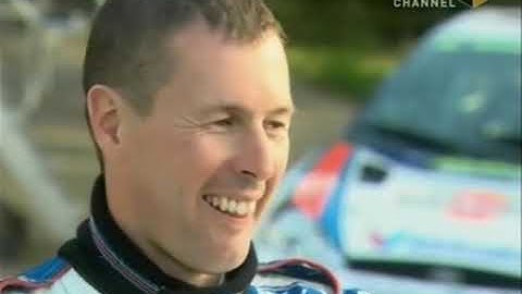Speed: Jeremy Clarkson drives McRae