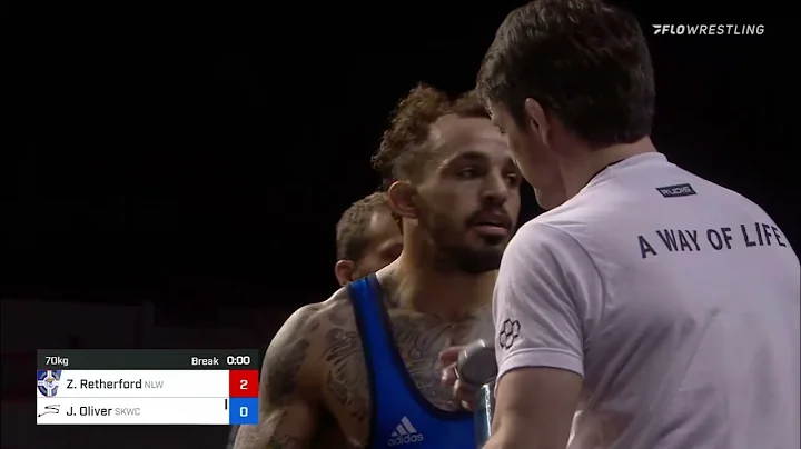 70 Kg Round 3 - Zain Retherford, Nittany Lion WC  ...