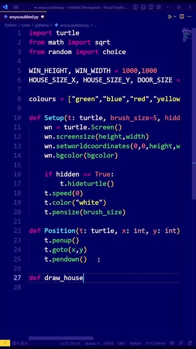 Simple drawing on click with TURTLES! | Python | Turtle Tuesdays! - YouTube