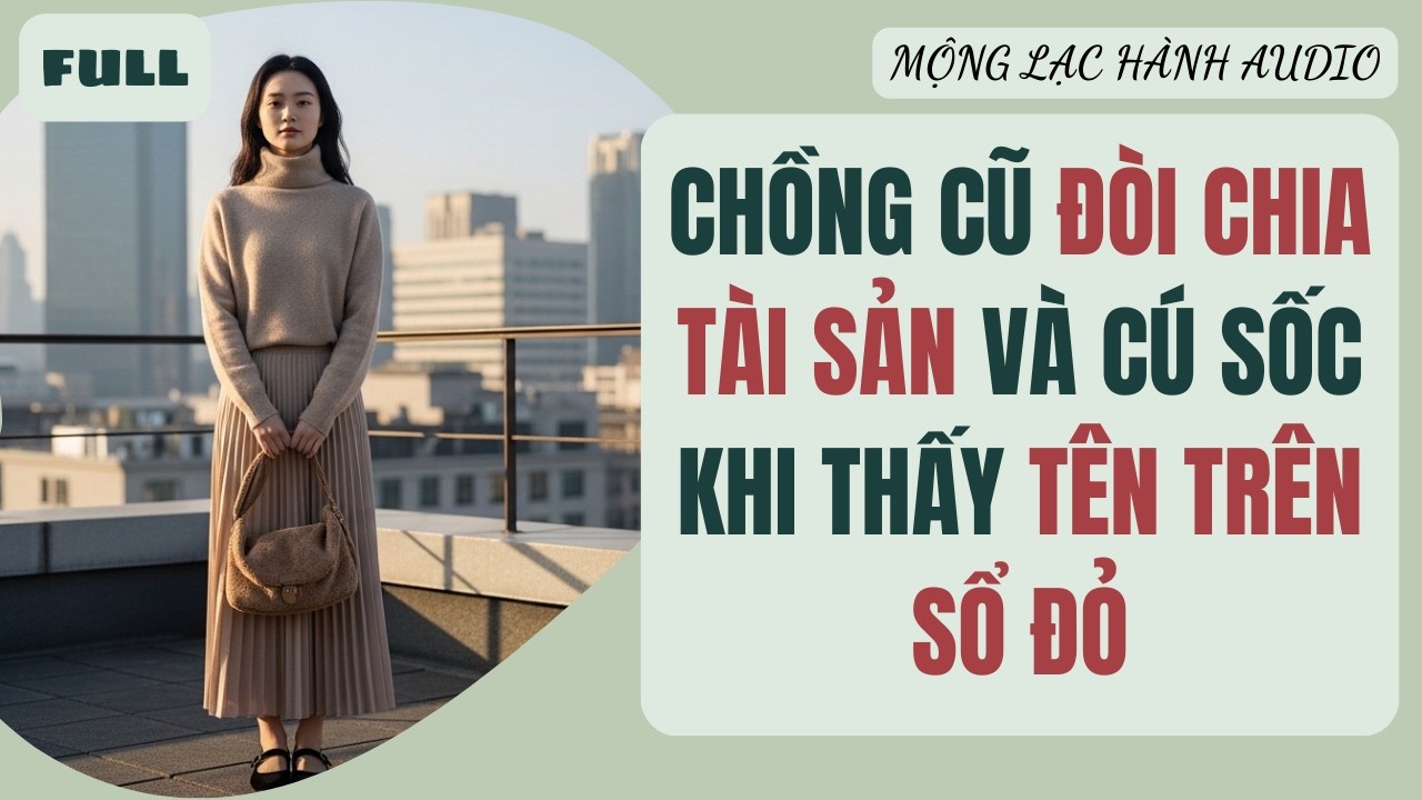 Full audio | Chồng Cũ Đòi Chia Tài Sản Và Cú Sốc Khi Thấy Tên Trên Sổ Đỏ | Mộng Lạc Hành Audio