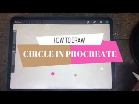 How To Draw A Perfect Circle In Procreate