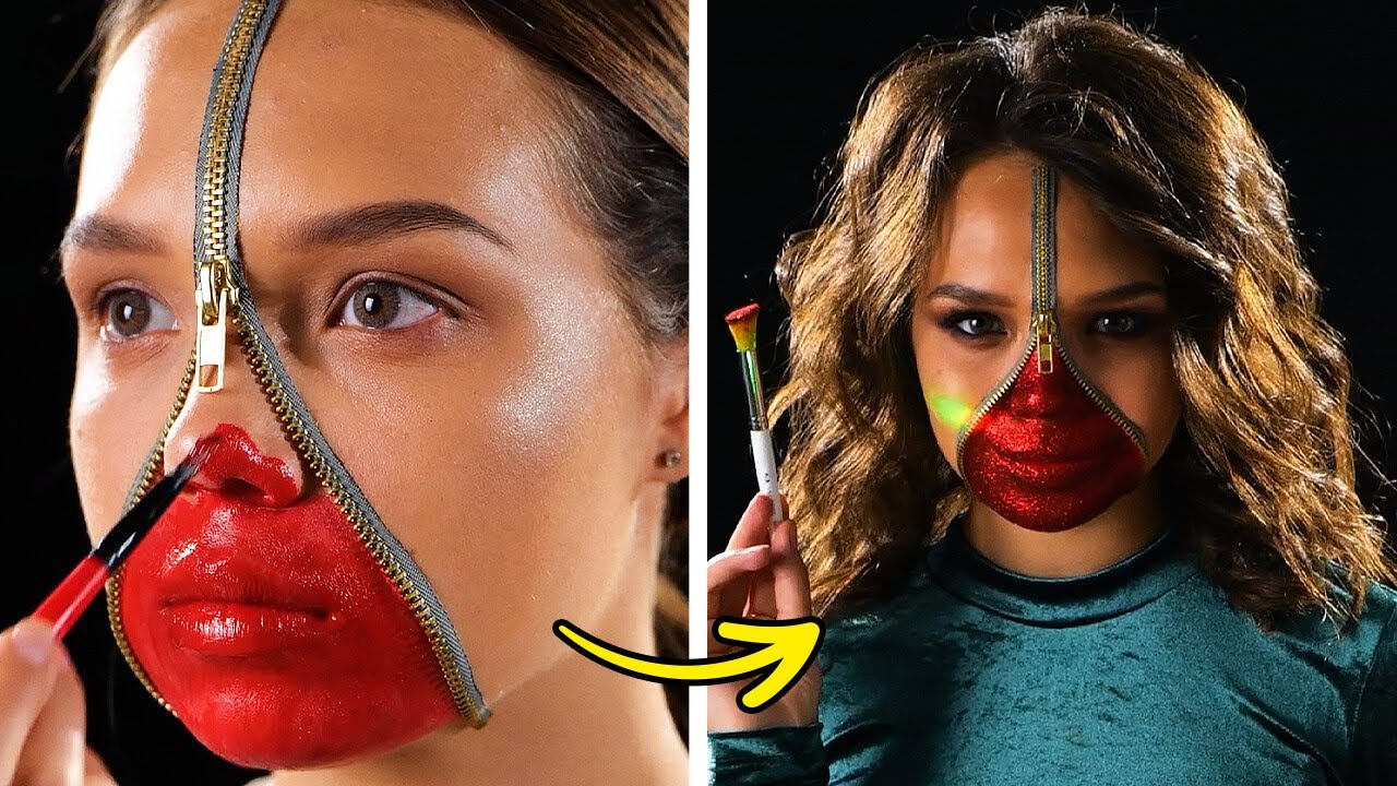 ImpressYoure Classmate Halloween Makeup Transformations YouTube