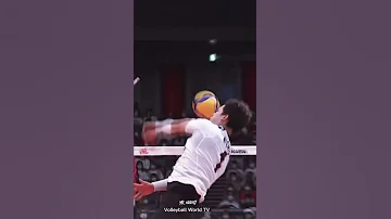 There Must Be A Lot Of Thought In This One Spike Volleyball Nishida Yujinishida 