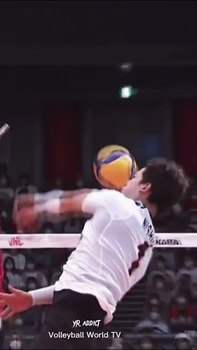 There must be a lot of thought in this one spike  #volleyball #nishida #yujinishida