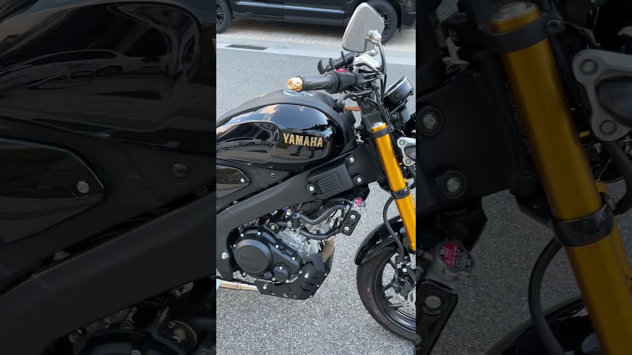XSR155 ヨシムラマフラー(チタンブルーカバー)