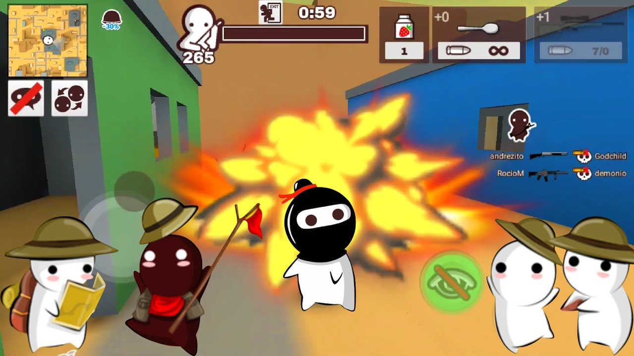 Milkchoco Battle Royale Invisible ☄🔥