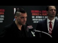 David Lemieux & Oscar De La Hoya at Post-Fight Press Conference - Golovkin vs. Lemieux