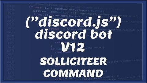 DISCORD BOT DEV V12 || Solliciteer Command | Tutorial #21 [Nederlands/Dutch]