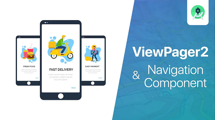 ViewPager2 with Navigation Component - Onboarding Screens | Android Studio Tutorial