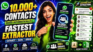 Save 10,000+ WhatsApp Group Numbers Automatically 📲⚡ | Fastest Extractor App 🔥 screenshot 5