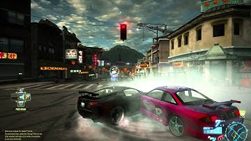 doughnut time  with my car on need for speed world