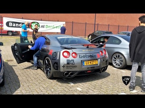 Extremely LOUD Modified Nissan GT-R Pops & BANGS! Revs & Acceleration SOUNDS!