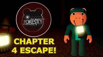 How to ESCAPE CHAPTER 4 - FOREST in PIGGY: THE RESULT OF ISOLATION! - Roblox