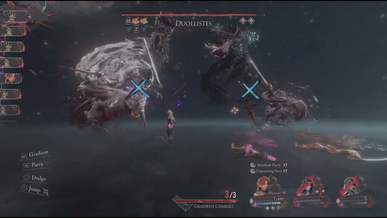 Maelle one hit 9.2 Billion damage vs Duollistes - No hit, NG+ Expert - Clair Obscur: Expedition 33