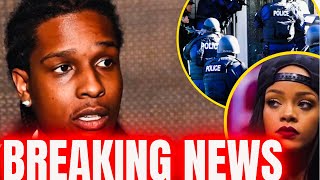 BAD NEWS For Rihanna \& ASAP Rocky| Multiple GUNS Found In Police Raid On Hollywood House|