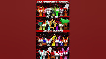 Incredibox Sprunki Simon Realm (Wenda Treatment) - all Characters