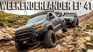 OFFROAD ASMR - WEEKENDERLANDER EP 41 - Tacomas and Alpine Lakes