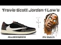 Rep travis scott x air jordan 1 low mocha  pk batch