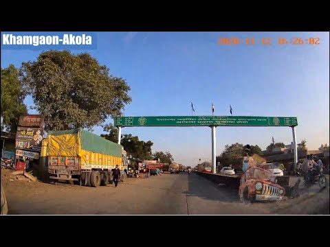 Khamgaon to Akola | Road Trip | Aurangabad-Nagpur Highway | Car Drive | Maharashtra | India