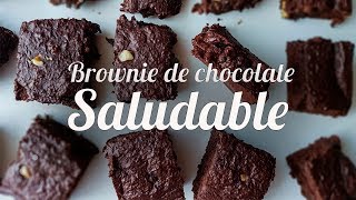 Receta brownie de chocolate saludable ...