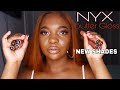 NEW NYX BUTTER GLOSS COLORS | LIP SWATCHES | CINNAMON ROLL IS BACK!