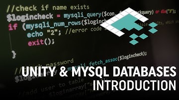 Unity & MySQL Databases: Introduction