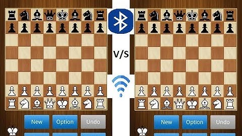 How to play multi-player chess through Bluetooth