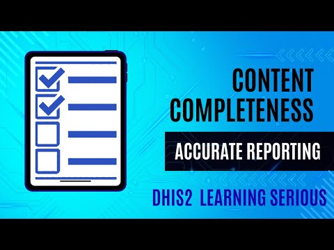 Content Completeness in DHIS2