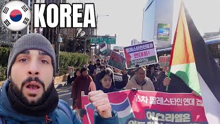 En pleine Manif à Séoul ! 🚨😱 (Corée du Sud 🇰🇷)