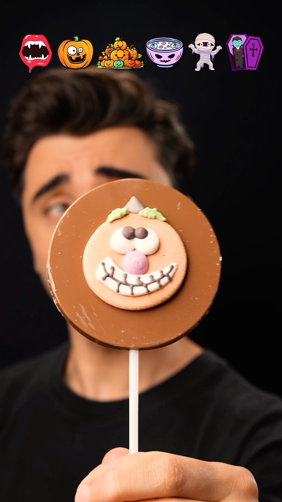 Eat Halloween emoticons in order ? ASMR