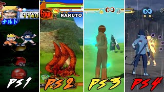 Evolusi Game Naruto di PLAYSTATION (PS1-PS4)