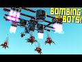 I Built a Bomber... But the Bots ARE THE BOMBS! - Scrap Mechanic Gameplay