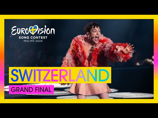 Nemo - The Code (LIVE) | Switzerland🇨🇭| Grand Final | Eurovision 2024 class=