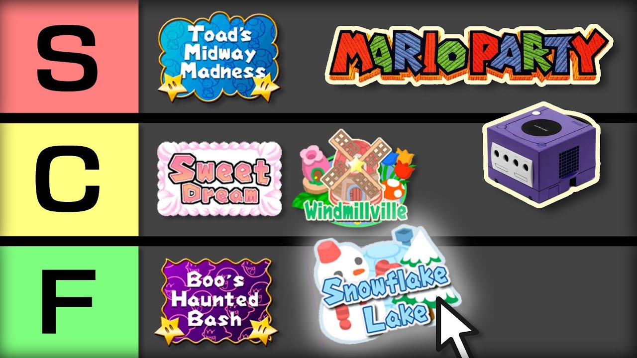 Ranking ALL GameCube Mario Party Boards (ft. BladedStrider)