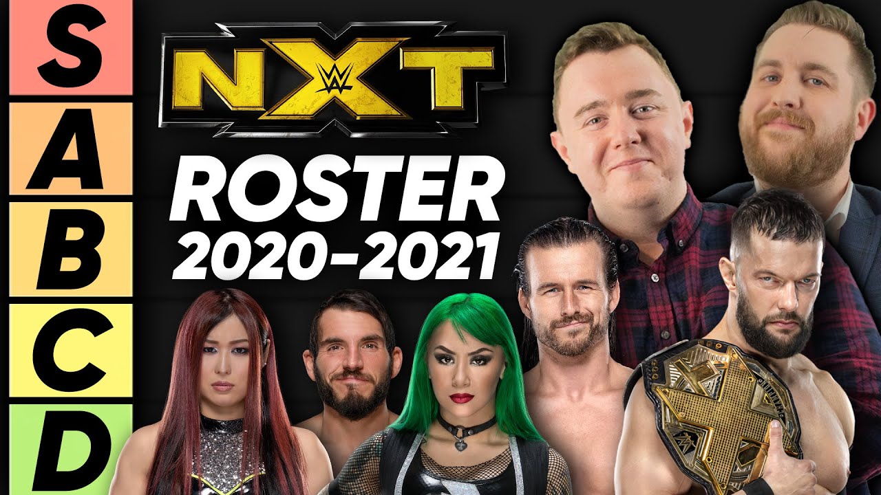 TIER LIST WWE NXT Roster (202021) YouTube