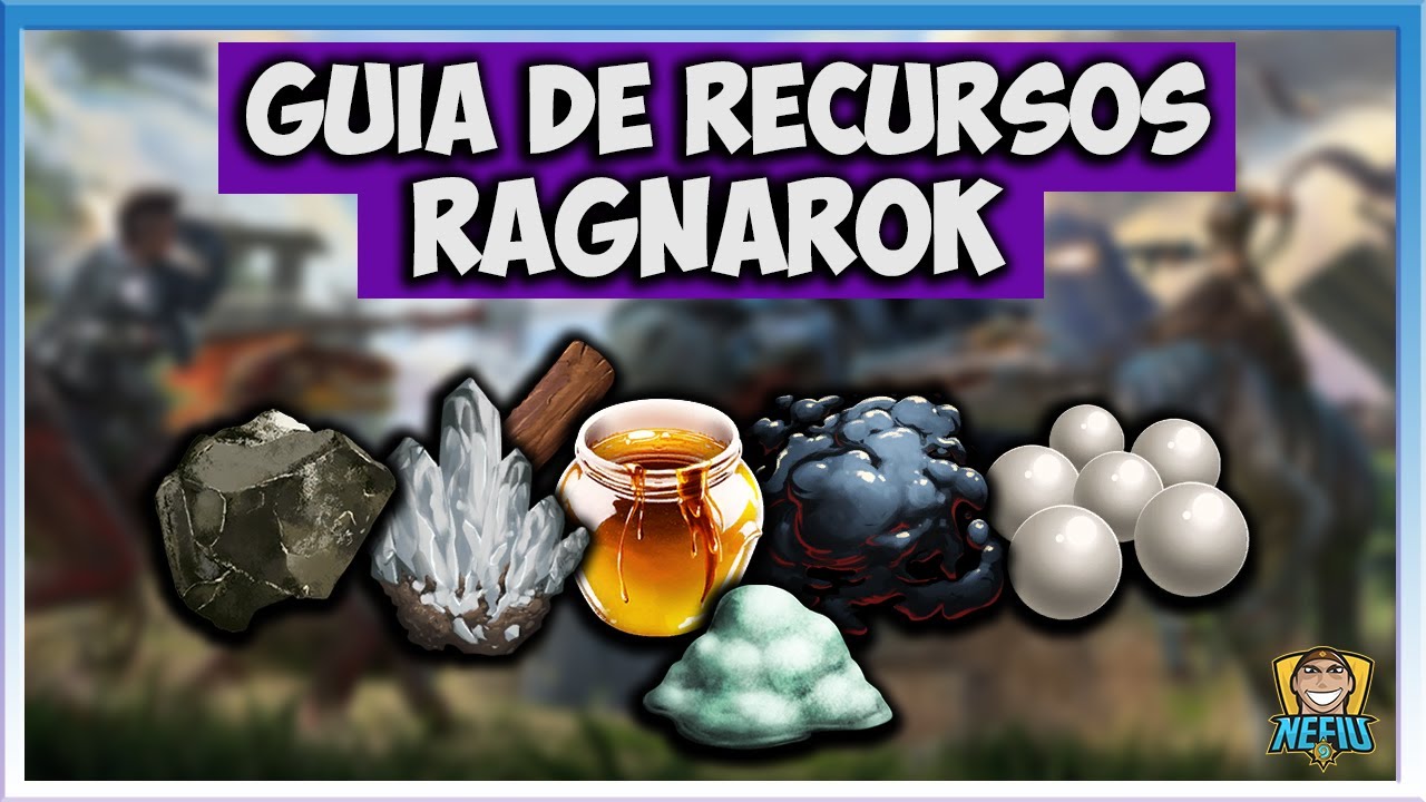 GUIA ARK 2020 |MEJORES LUGARES DE RECURSOS ! | RAGNAROK - YouTube