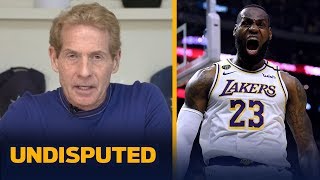 LeBron James is in a stronger position to win MVP \& finals due to break — Skip | NBA | UNDISPUTED