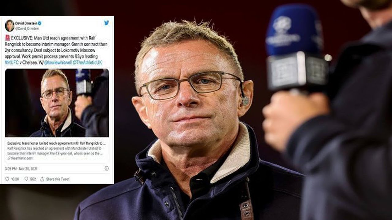 Ralf Rangnick appointed Manchester United interim manager - CNN