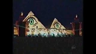 Egypt Millennium - Virada do Milênio 1999 para 2000 nas Pirâmides de Gizé - Cairo - Show da França