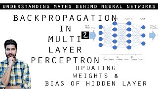 Backpropagation In MLP - Updating Weights And Bias- Part 2 (Machine Learning-Deep Learning)