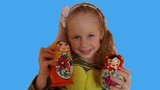 Русская МАТРЁШКА Russian nesting doll ЗНАКОМИМСЯ,учимся РИСОВАТЬ Русская МАТРЁШКА Russian nesting doll ЗНАКОМИМСЯ,учимся РИСОВАТЬ