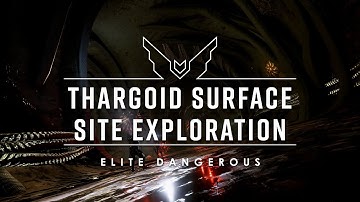 Elite Dangerous | Thargoid Surface Site Exploration
