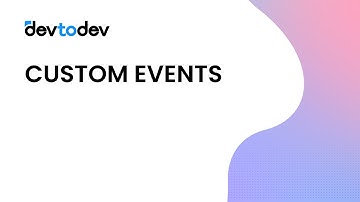 Devtodev | Custom Events