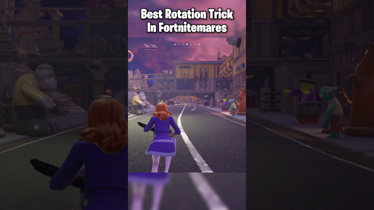 Лучший трюк с вращением в Fortnite, Mares 😳 
