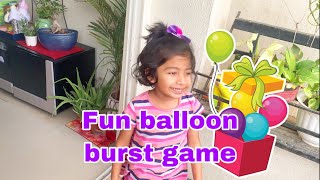 how to make a balloon pop game from scratch|water balloon play|learn colors|happy messy play screenshot 1